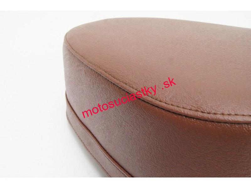 Sedalo  JAWA 50 - 550, 555 (hnedá retro koženka predný pant)