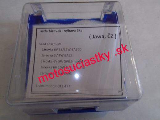 žiarovky výbava - sada 5ks /Kyv,Pan/