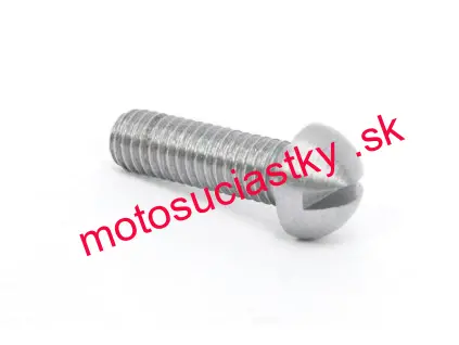 Skrutka blatníka, krytou M6x20 JAWA 50 - 05, 20, 21, bočných krytou BABETTA STELLA