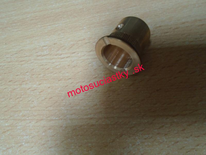 Púzdro prevod. uzavreté, na hriadeľ 14mm, bronz orig . Mototechna