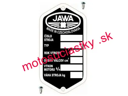 Typový štítok Pionier+ nity