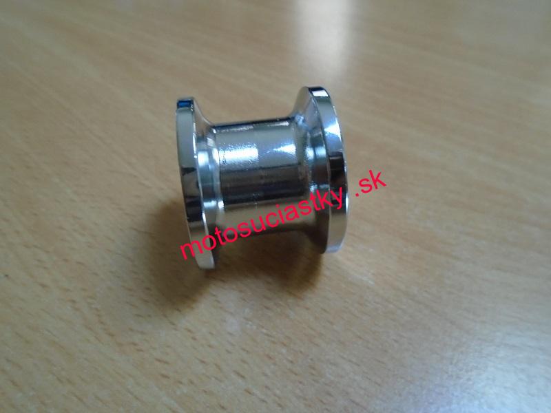 Rozperka záchytu reakce zadného kola-JAWA- 26mm ( Panelka ) chróm