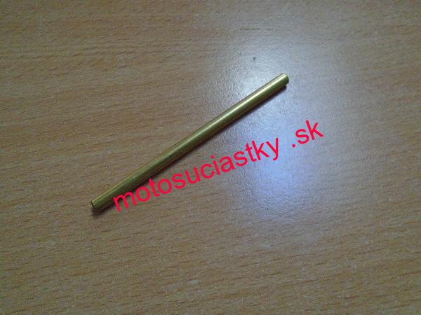 Mosadzná trubička palivového ventilu *JIKOV