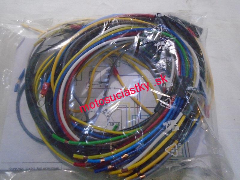 kabelaz Jawa 250,350 a 351 spinacka v maske