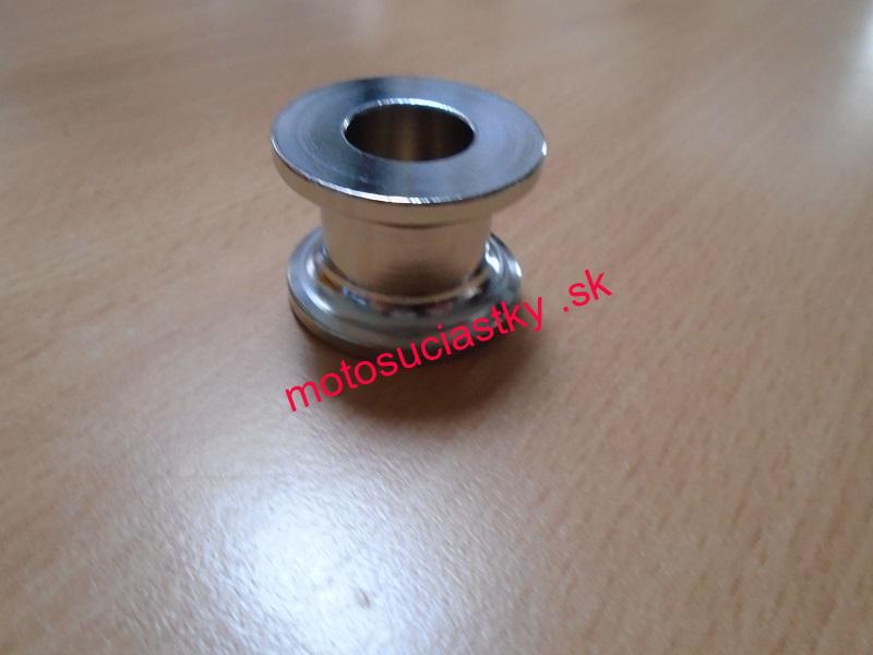 Rozperka záchytu reakce zadného kola - JAWA  23mm -chróm